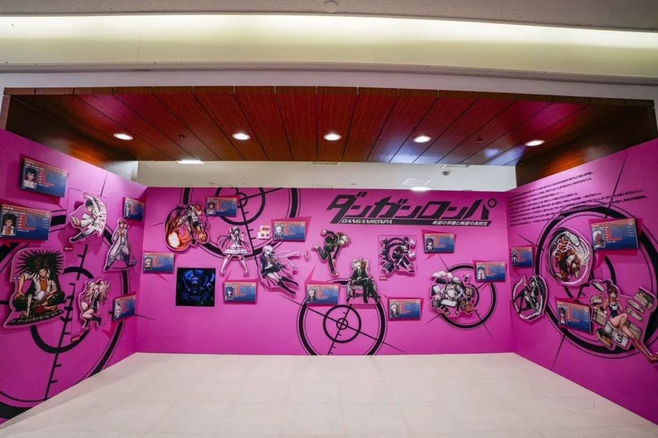 展示エリアの様子