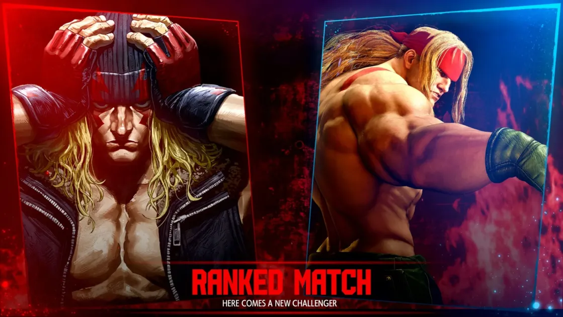 ファイティンググラウンドのランクマッチ画面