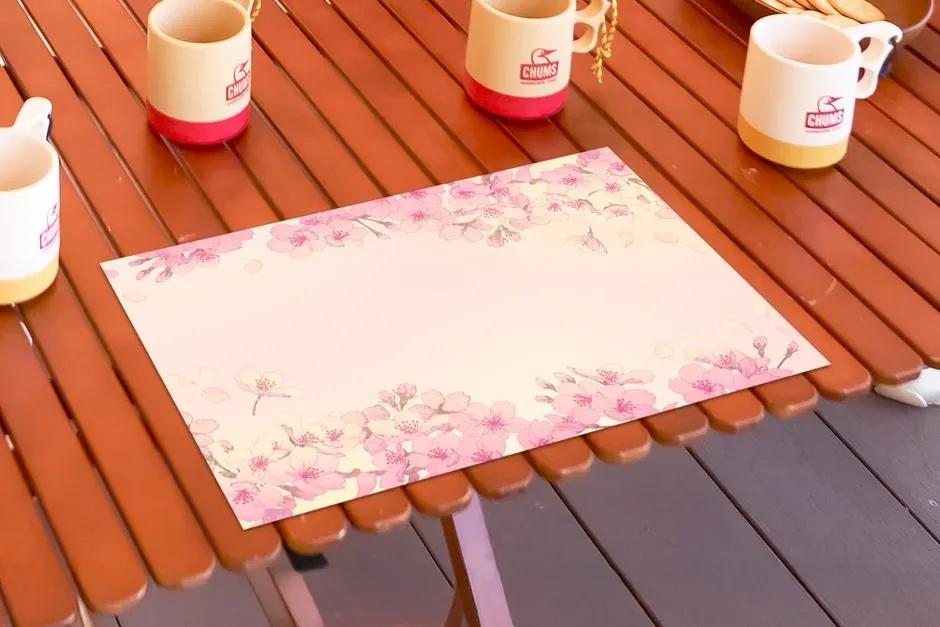桜ランチョンマット