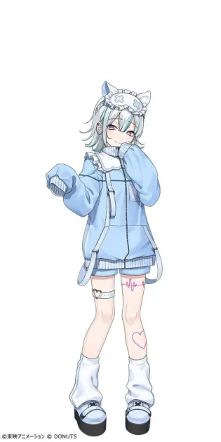 榊原 紫苑のキャラクターイラスト