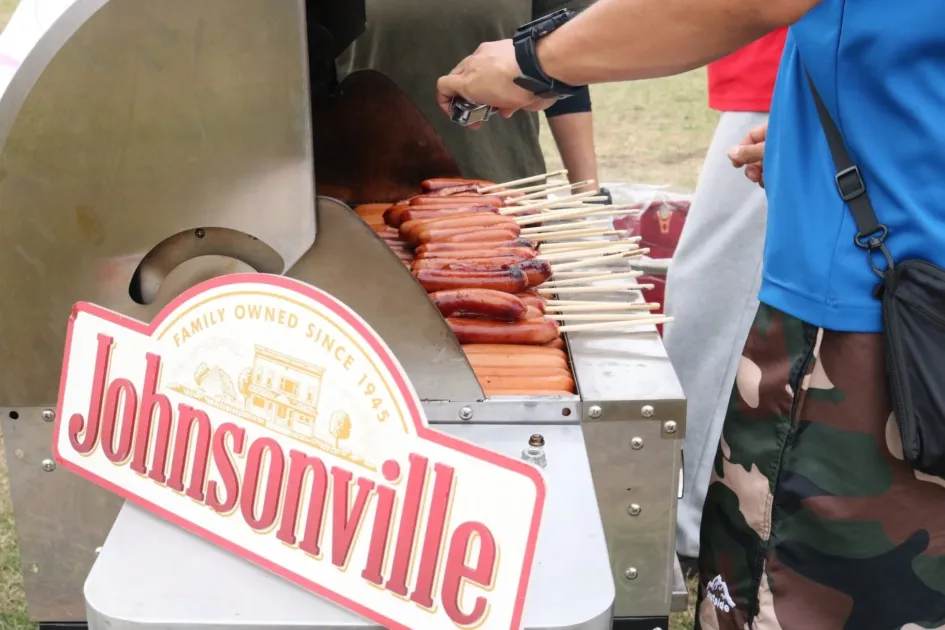 Johnsonvilleソーセージのグリル