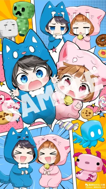 オリジナルスマホ壁紙サンプル