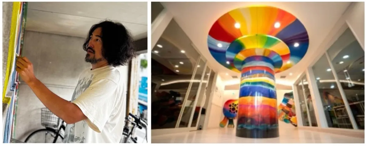 Majio氏のライブペイント作品