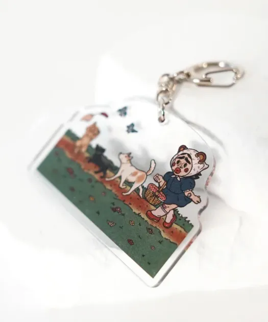 アクリルキーホルダー「good company」