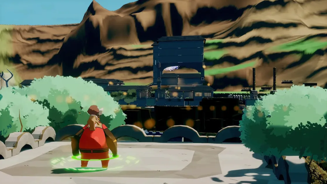 ゲームプレイ画面1