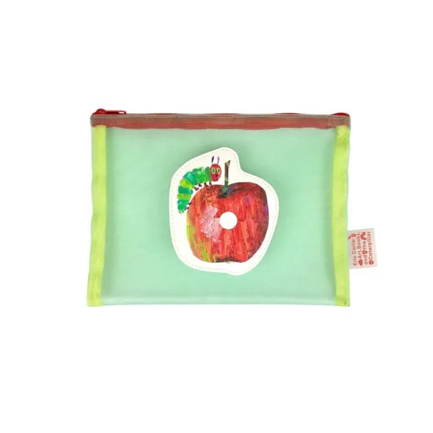 はらぺこあおむしリンゴとあおむしメッシュポーチ