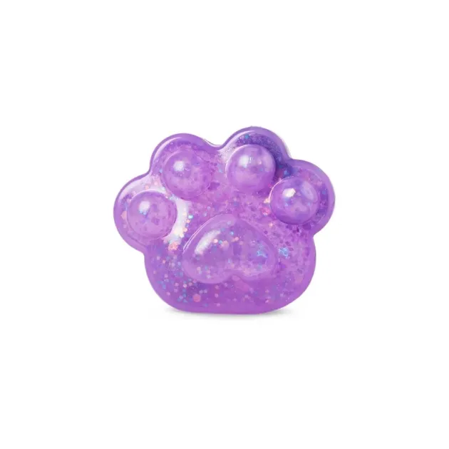 紫の肉球スクイーズ