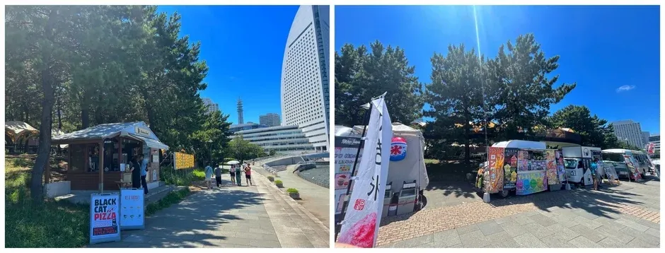 屋外イベントの様子