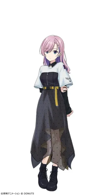 橘田 楓のキャラクターイラスト