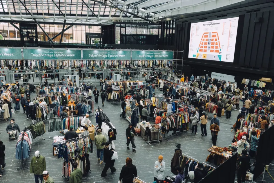ヴィンテージマーケットの様子
