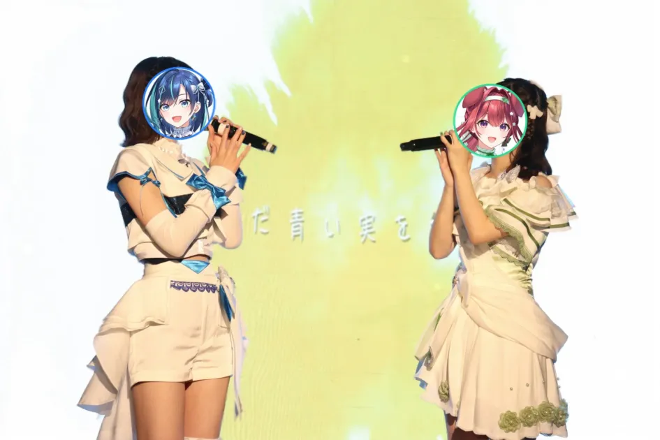 ライブパフォーマンスの様子