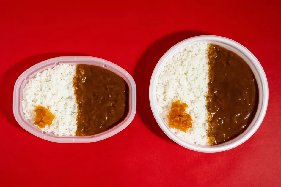 カレーの比較画像