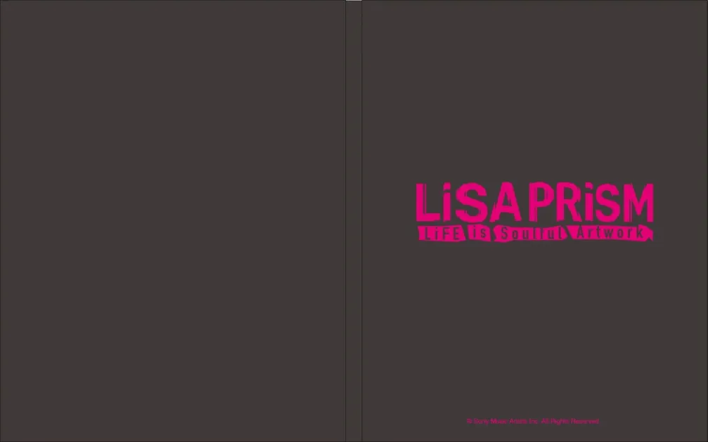 LiSA PRISM LIFE is Soulful Artworkロゴ