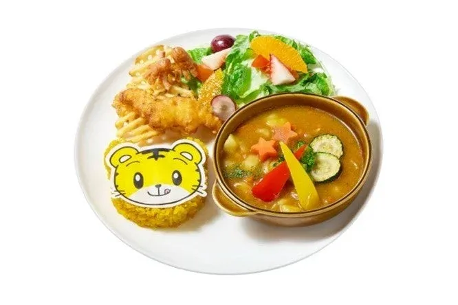 キッズプレート & Shimajiro