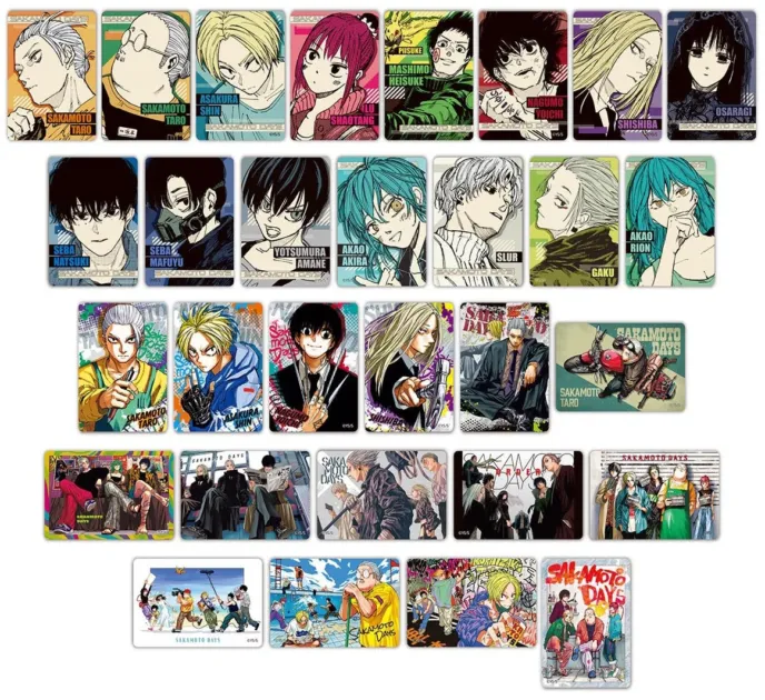 『SAKAMOTO DAYS』マグネットステッカーコレクション 第1弾