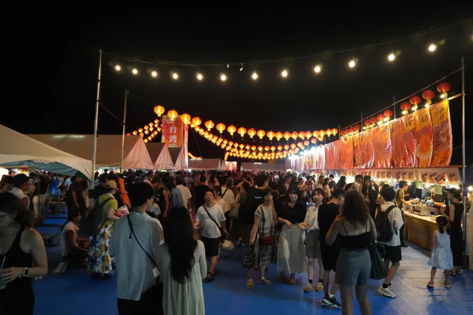 台湾發祭の様子