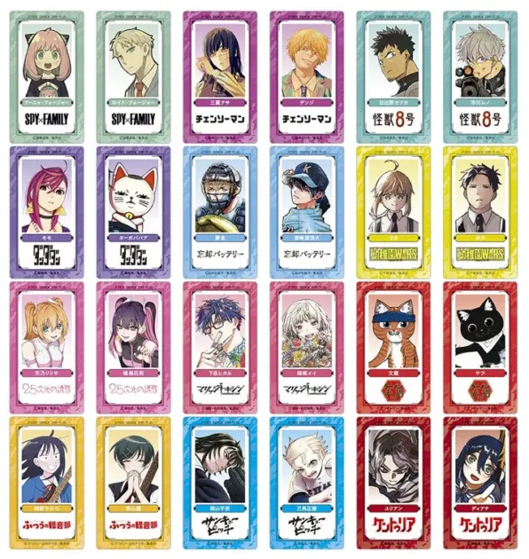 「少年ジャンプ+」クリアSLIMカードコレクション 2枚セット 第1弾