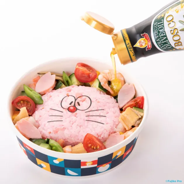 「桜ドラえもん」のちらし寿司