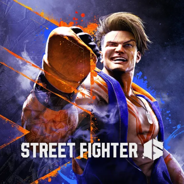 ストリートファイター6のロゴとキャラクター