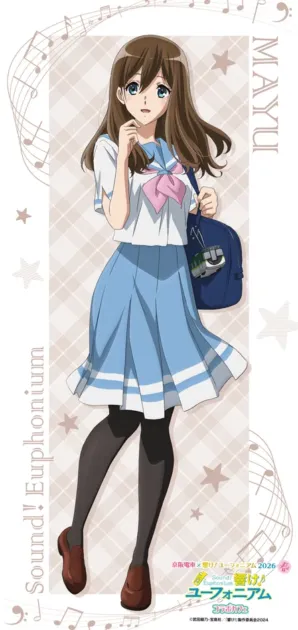 黒江真由等身大タペストリー