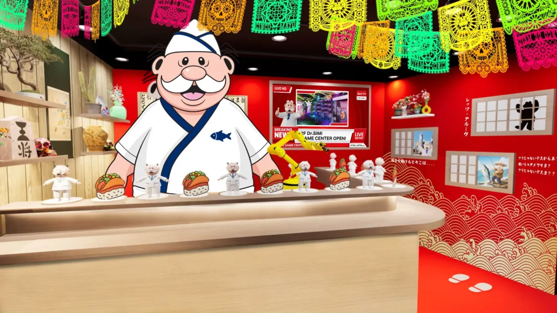 Dr.Simi グリーティングフロアの様子