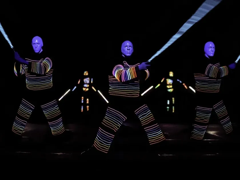 光のパフォーマンス