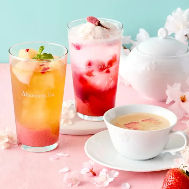 春のドリンク3種