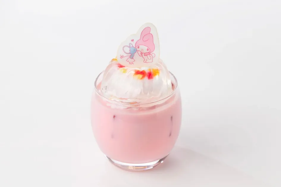 マイメロディのラブリーストロベリーミルク