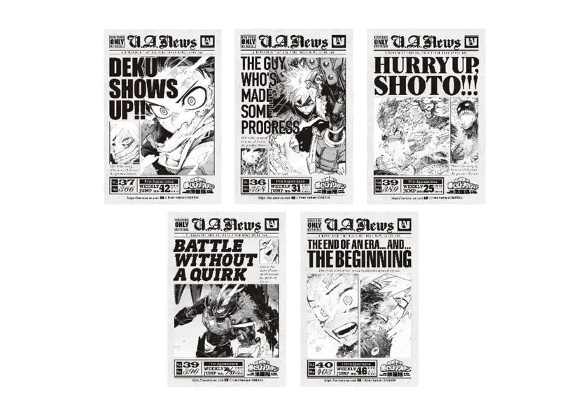 来場者特典『タブロイド風ステッカー』