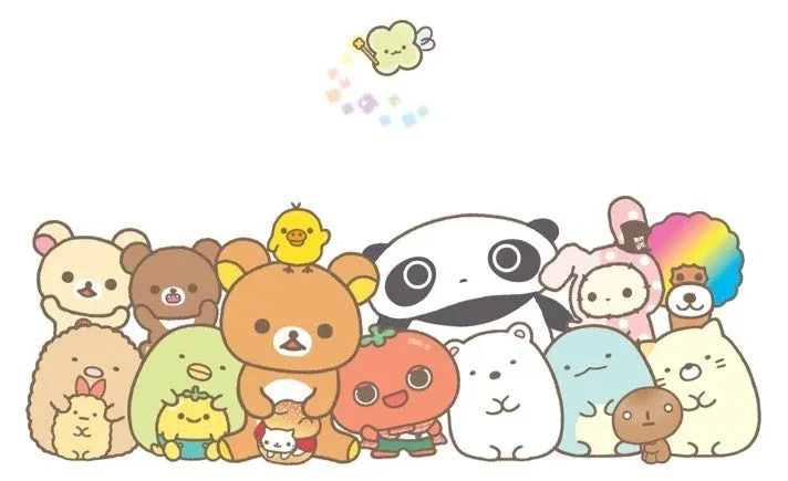 サンエックスユニバースキャラクター集合