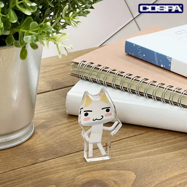 アクリルブロックフィギュアのディスプレイイメージ