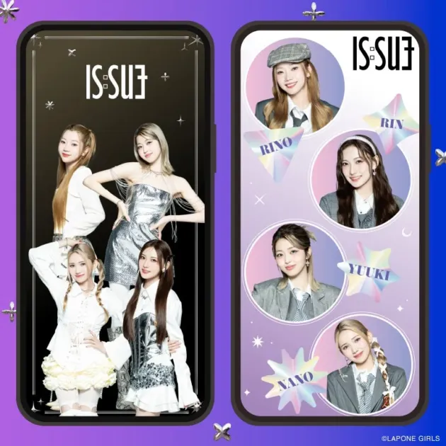 IS:SUEオリジナルスマホ壁紙のイメージ