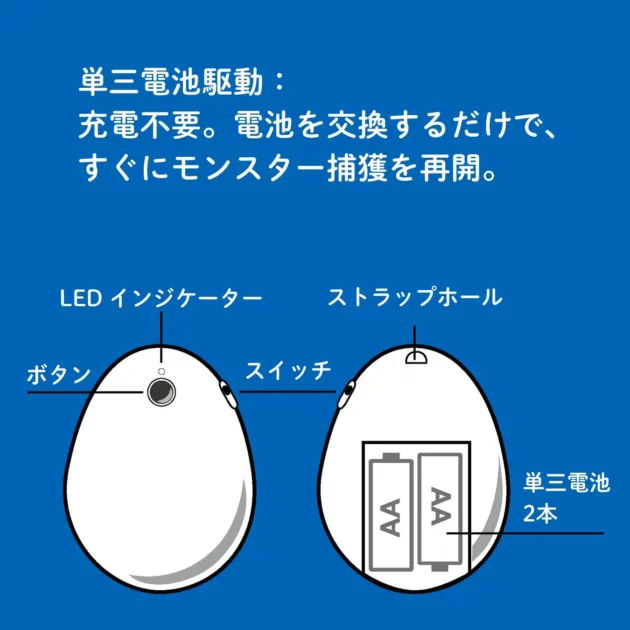 単三電池駆動のRocket Balloon