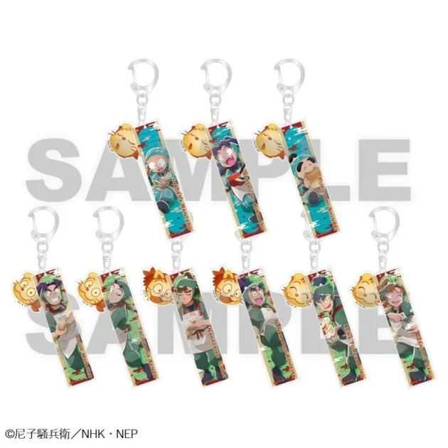 トレーディング2連アクリルキーホルダー