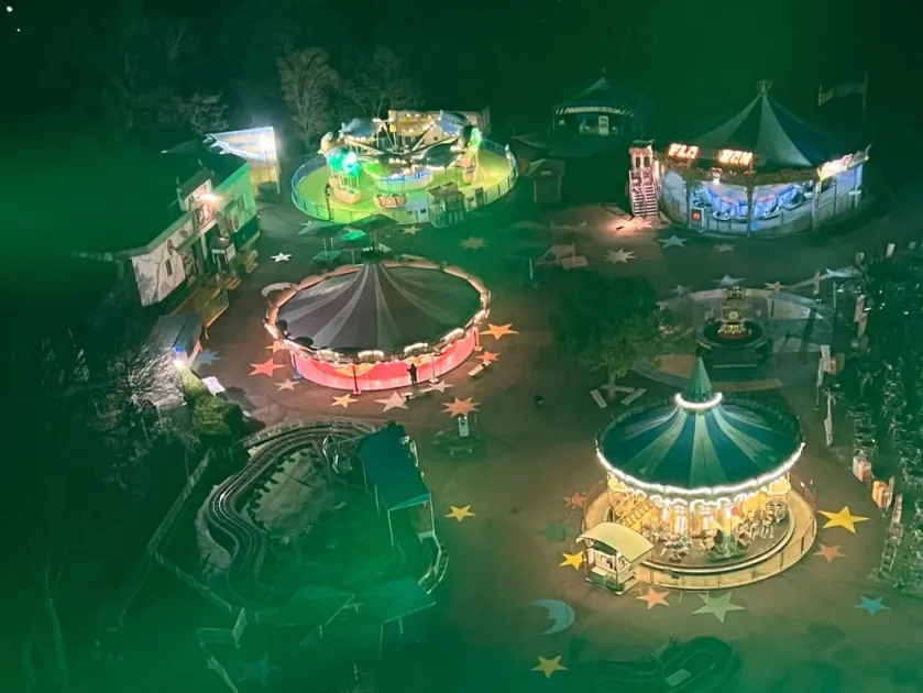 夜景のアトラクション