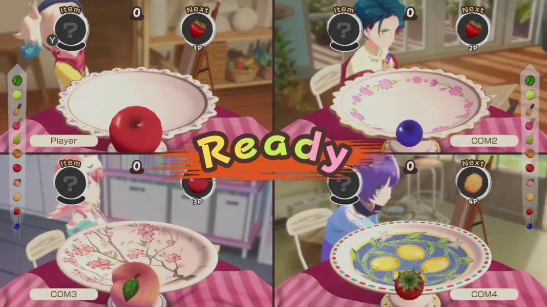 ゲーム準備画面