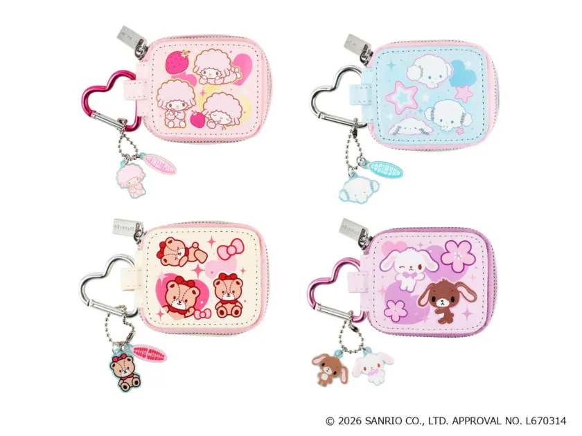 SKINNYDIP LONDONとサンリオキャラクターズのコラボワイヤレスイヤホンケース