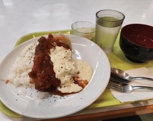 学食の定食