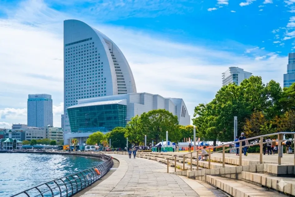 横浜みなとみらいの都市景観