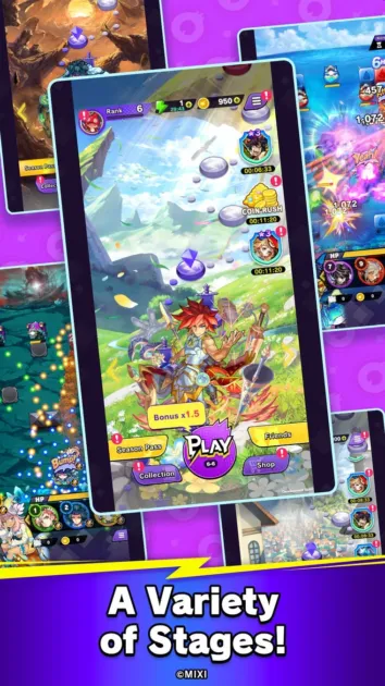 A Variety of Stages!