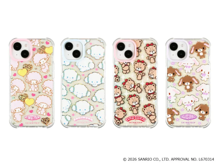 SKINNYDIP LONDONとサンリオキャラクターズのコラボiPhoneケース