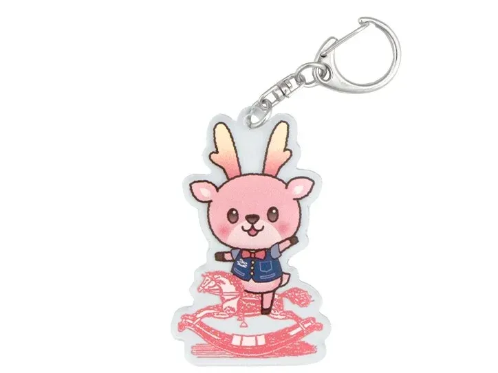 イワシカちゃんロッキングホースキーホルダー