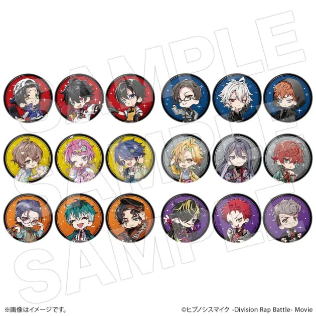 トレーディング缶バッジ