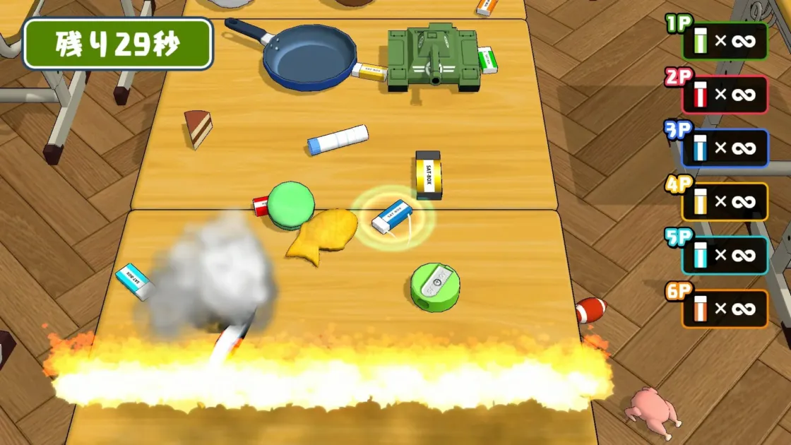 個性的なルールが満載の「パーティ対戦・協力」