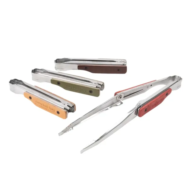 複数のカラーバリエーションの折りたたみ式トング