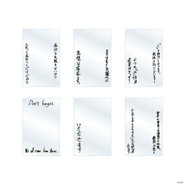 チェキ風カード用スリーブ