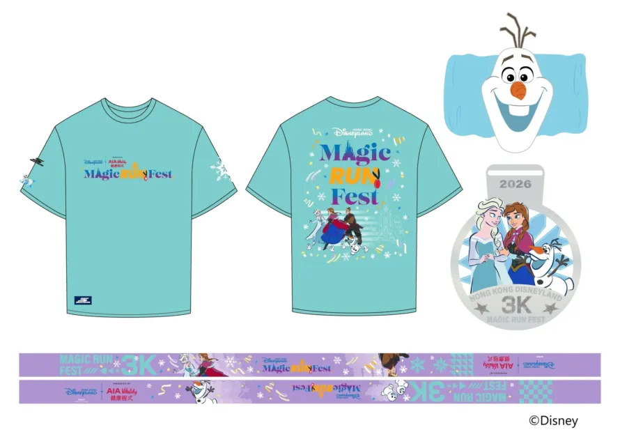 アナと雪の女王3Kのイベントグッズデザイン