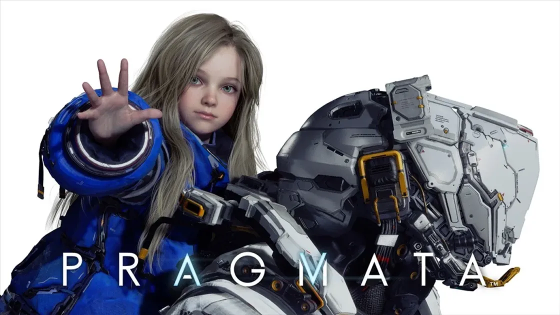 PRAGMATAのゲームタイトルロゴと登場キャラクター