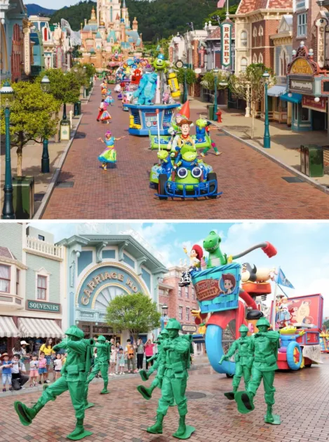 Pixar Parade