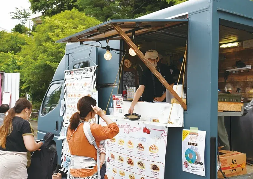 キッチンカーの様子